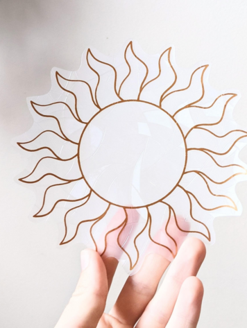Sun Shaped Suncatcher
