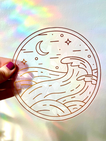 Ocean Waves Suncatcher