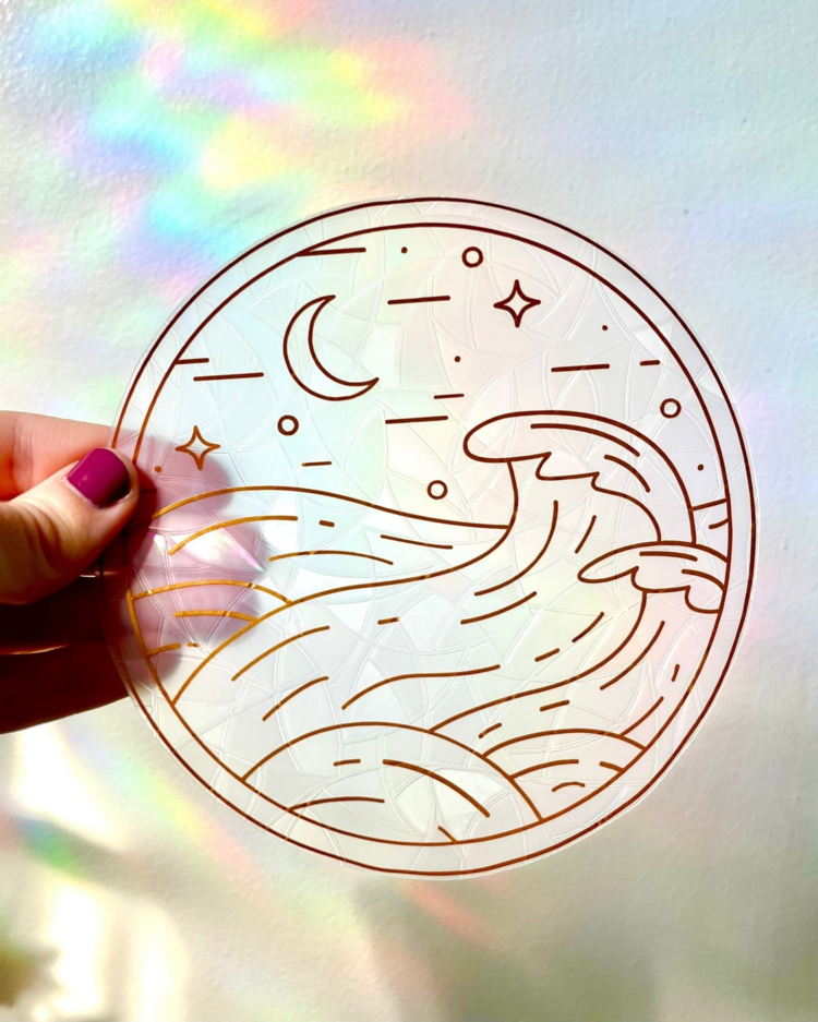 Ocean Waves Suncatcher