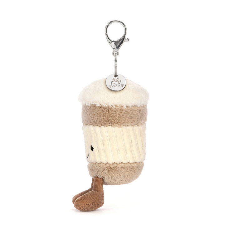 Jellycat Inc Amuseables Coffee-To-Go Bag Charm