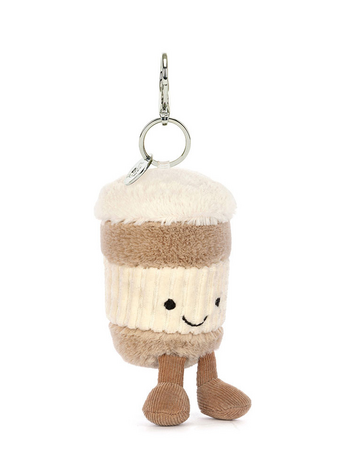 Jellycat Inc Amuseables Coffee-To-Go Bag Charm