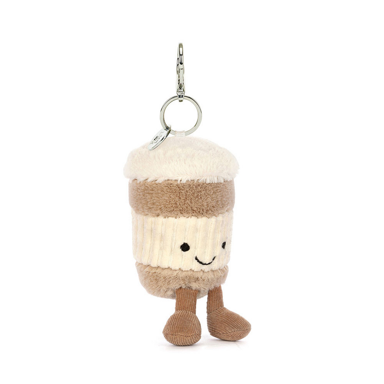 Jellycat Inc Amuseables Coffee-To-Go Bag Charm