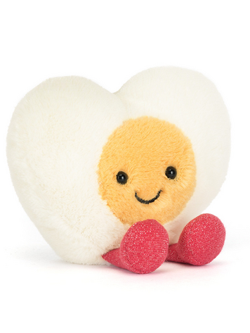 Jellycat Inc Amuseables Heart Boiled Egg