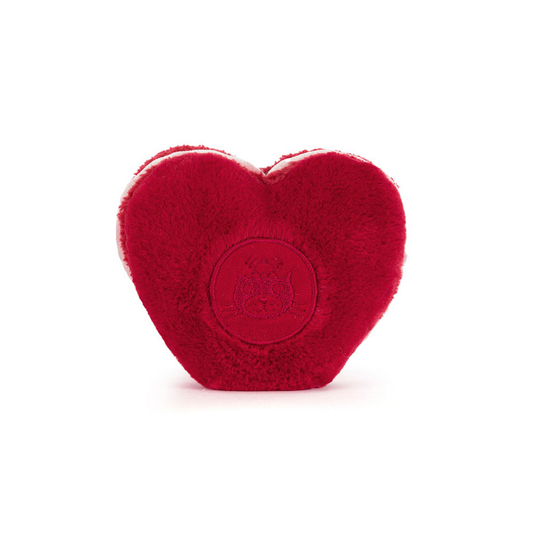 Jellycat Inc Amuseables Red Arlette Heart Macaron