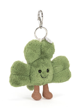 Jellycat Inc Amuseables Siofra Shamrock Bag Charm