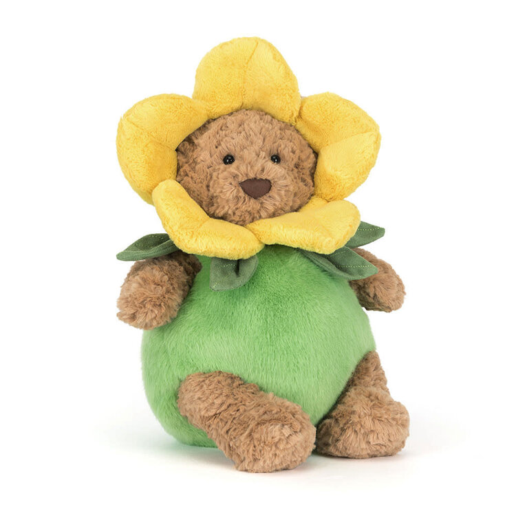 Jellycat Inc Bartholomew Bear Daffodil Outfit