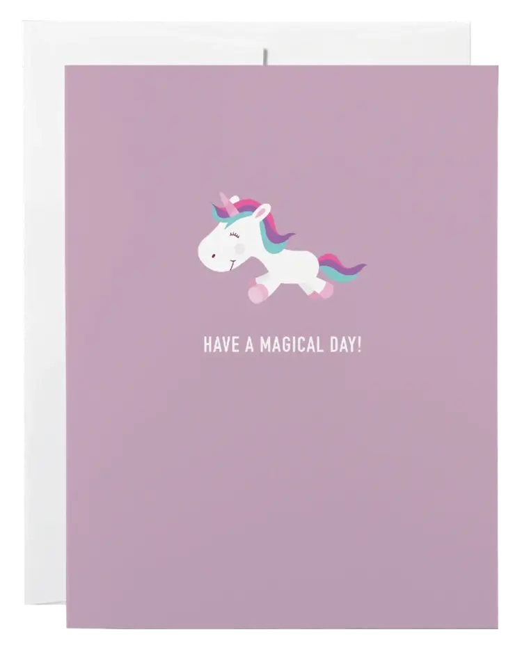 Unicorn Birthday Card