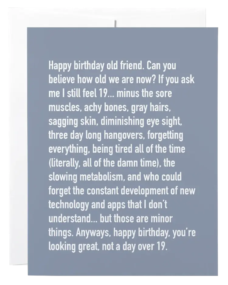 Birthday Card Feeling 19