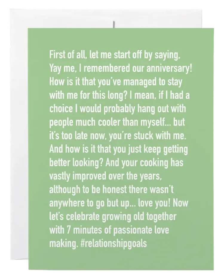Anniversary Chatty Cathy Card