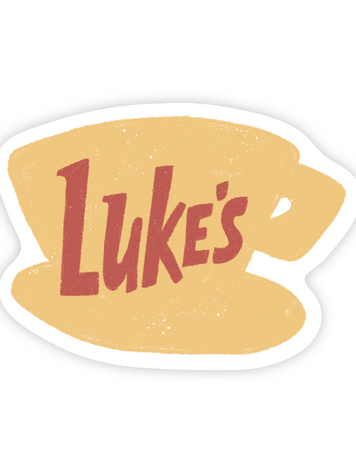 Lukes Coffee Sticker