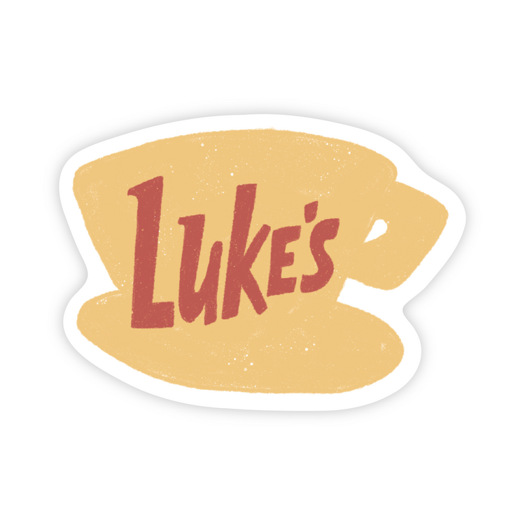 Lukes Coffee Sticker