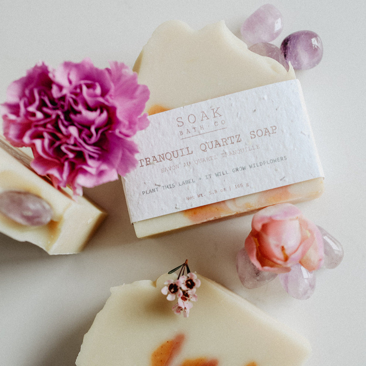 Tranquil Quartz Soap Bar