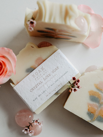 Crystal Love Soap Bar