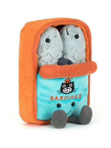Jellycat Inc Amuseables Sardine Tin