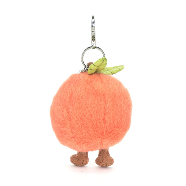 Jellycat Inc Amuseables Peach Bag Charm