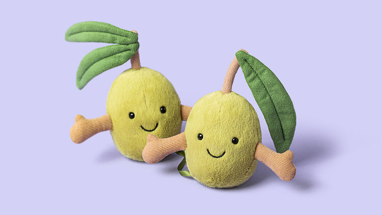 Jellycat Inc Amuseables Pair of Olives
