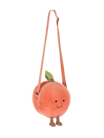 Jellycat Inc Amuseables Peach Shoulder Bag