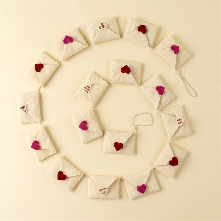Love Letter Felt Garland