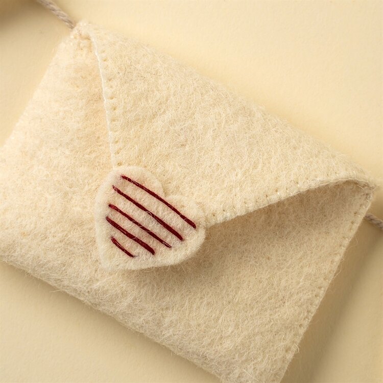 Love Letter Felt Garland