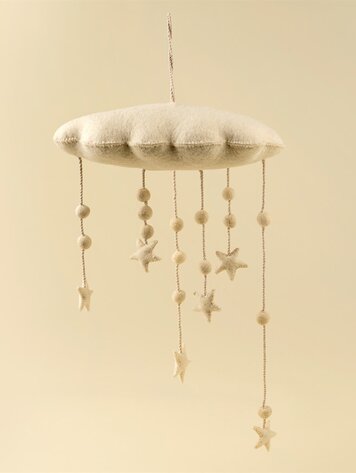 Starry Skies Felt Mobile