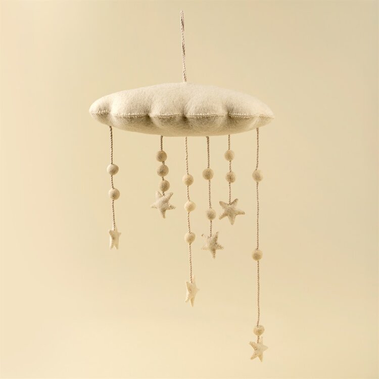 Starry Skies Felt Mobile