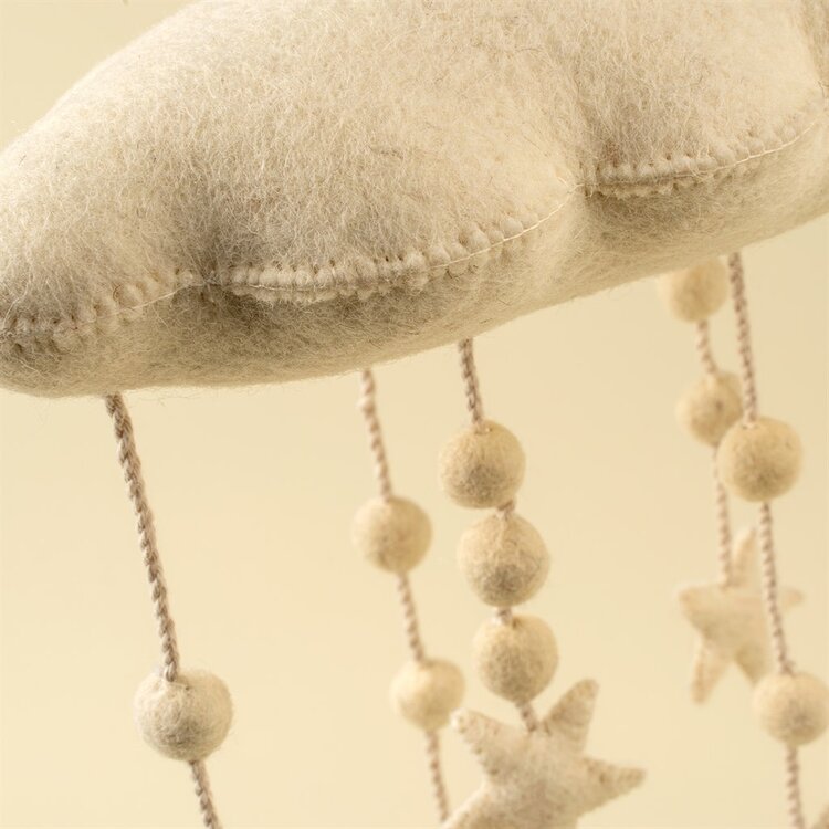 Starry Skies Felt Mobile