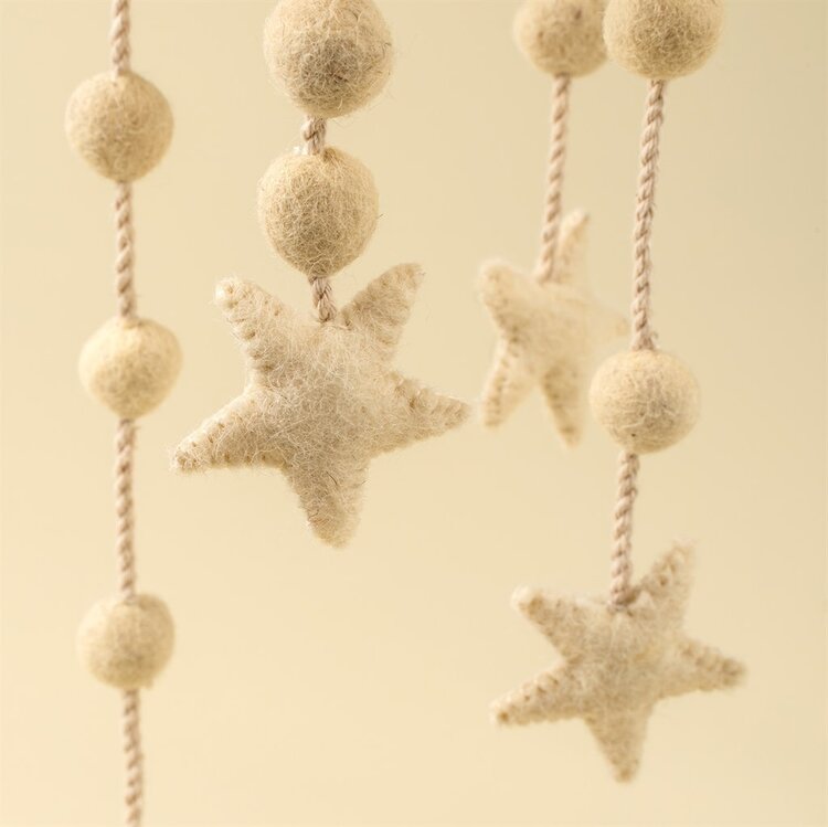 Starry Skies Felt Mobile