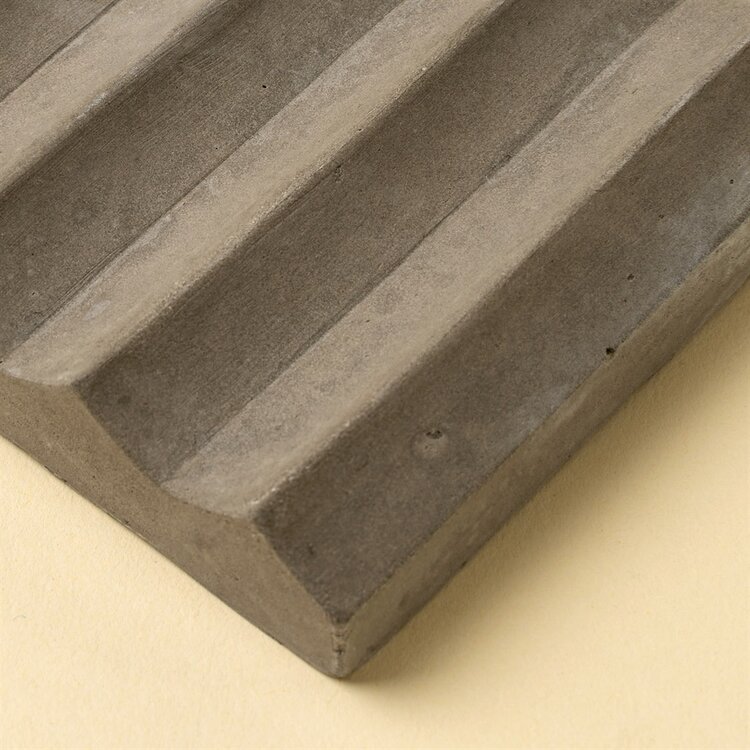 Ripple Concrete Soap Dish