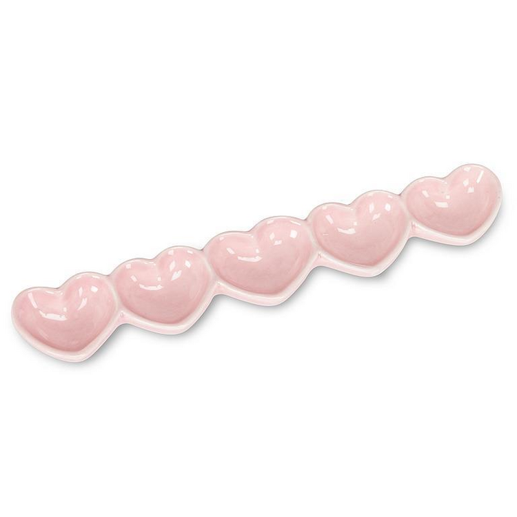 Pink Hearts Tray