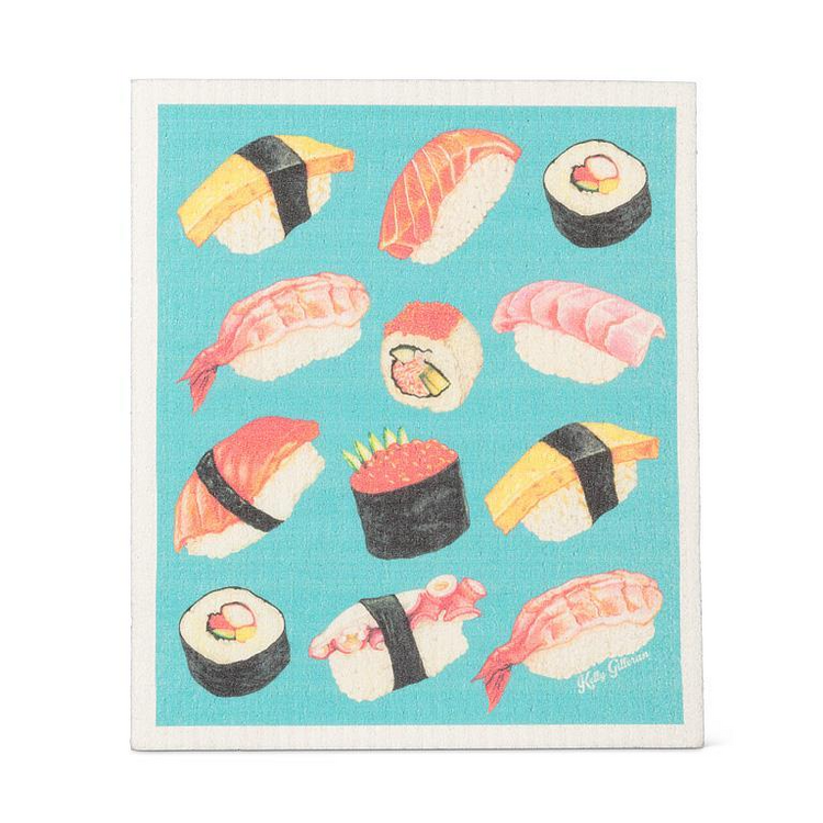 Sushi & Sashimi Dishcloth