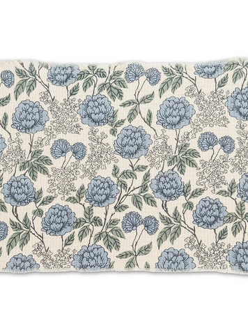 Blue Floral Placemat