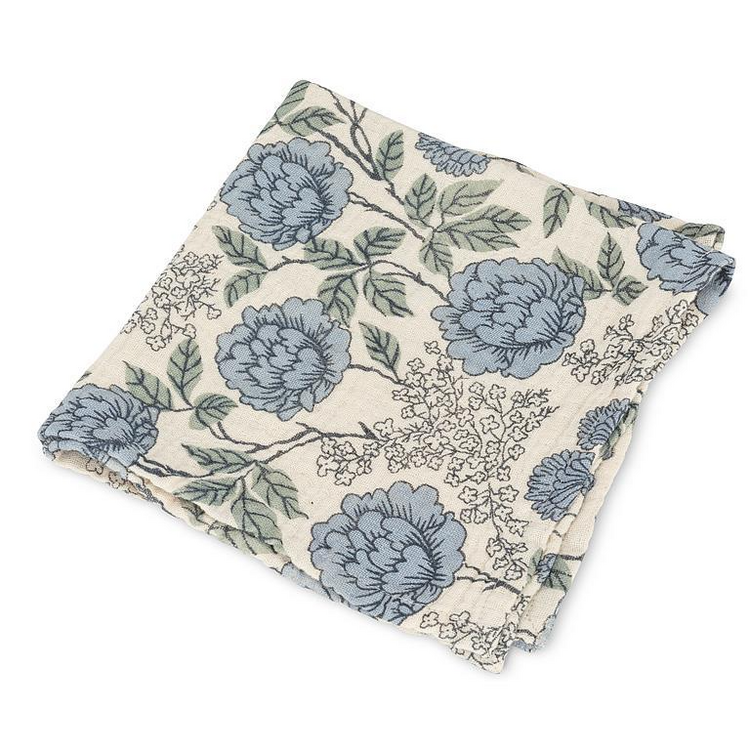 Blue Floral Napkin