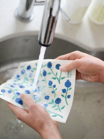 Blueberries Swedish Dishcloth