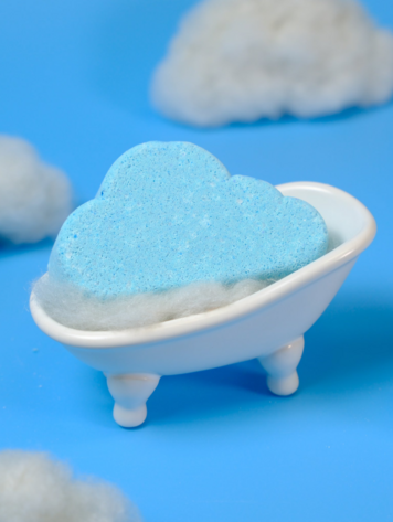 The Cloud Bubble Bath Bomb