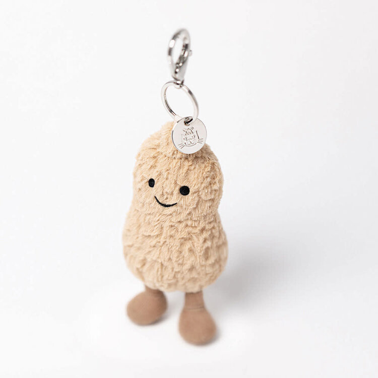 Jellycat Inc Amuseables Peanut Bag Charm