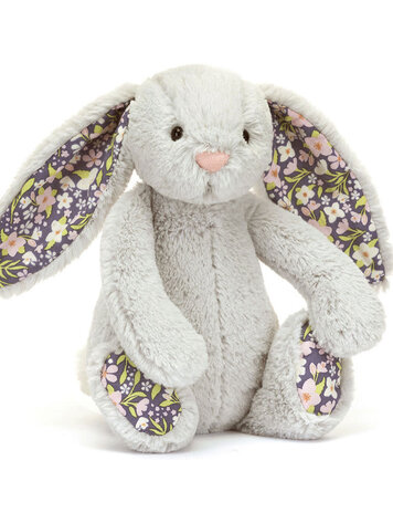 Jellycat Inc Little Blossom Silver Grey Bloom Bunny
