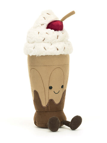 Jellycat Inc Amuseables Marin Chocolate Milkshake