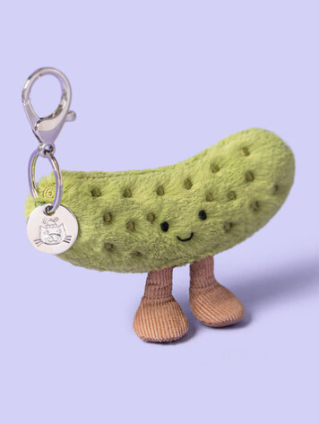 Jellycat Inc Amuseables Pickle Bag Charm