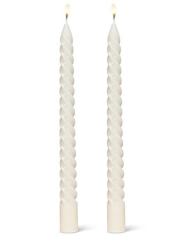 Ivory Tight Spiral Taper