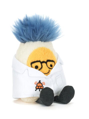 Jellycat Inc Amuseables Boiled Egg Scientist | COMING SOON
