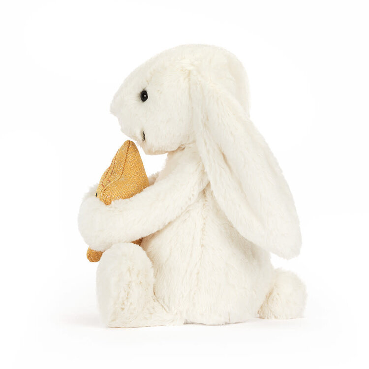 Jellycat Inc Cream Bunny with Star