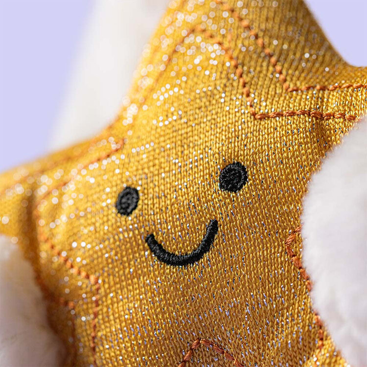 Jellycat Inc Cream Bunny with Star