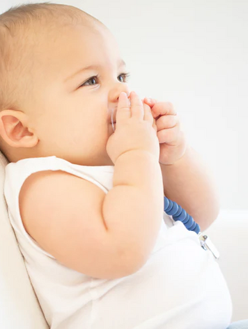 Pacifier Clip Navy