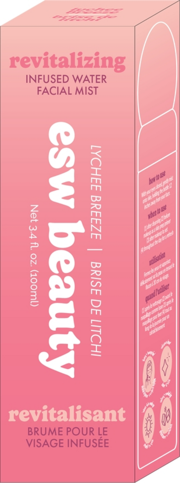 Lychee Breeze Revitalizing Infused Water Facial Mist