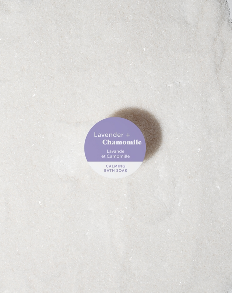 Lavender + Chamomile Bath Soak