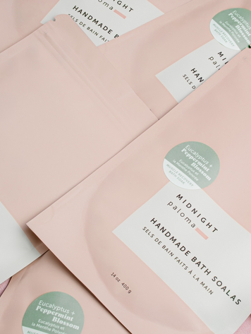Eucalyptus + Peppermint Blossom Bath Soak