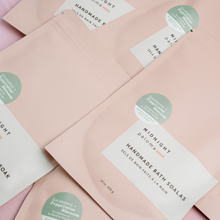 Eucalyptus + Peppermint Blossom Bath Soak
