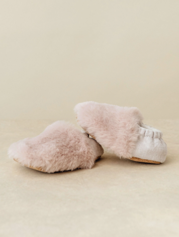 Lea Pink Baby Bear Slippers