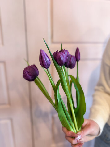 Fresh Touch Peony + Tulip Bundle Purple