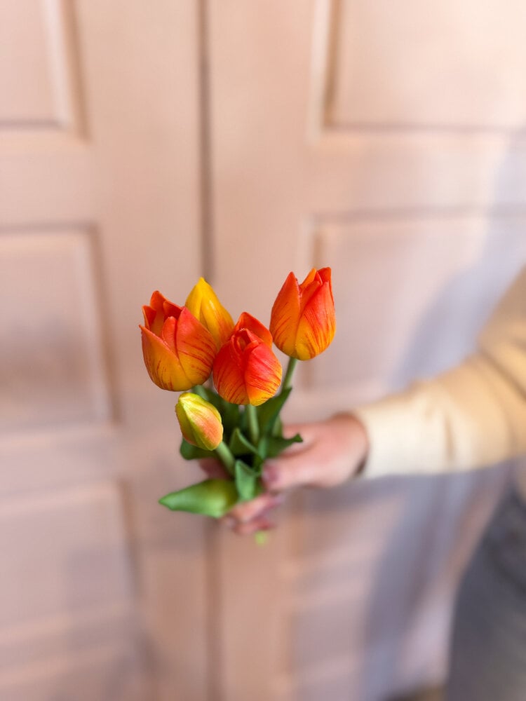 Fresh Touch Mini Tulip Bundle Orange